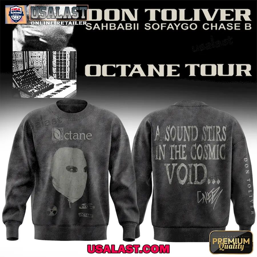 Don Toliver Octane Tour Signed Sweatshirt