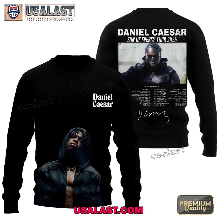 Daniel Caesar Son Of Spergy Tour 2026 Premium T-Shirt