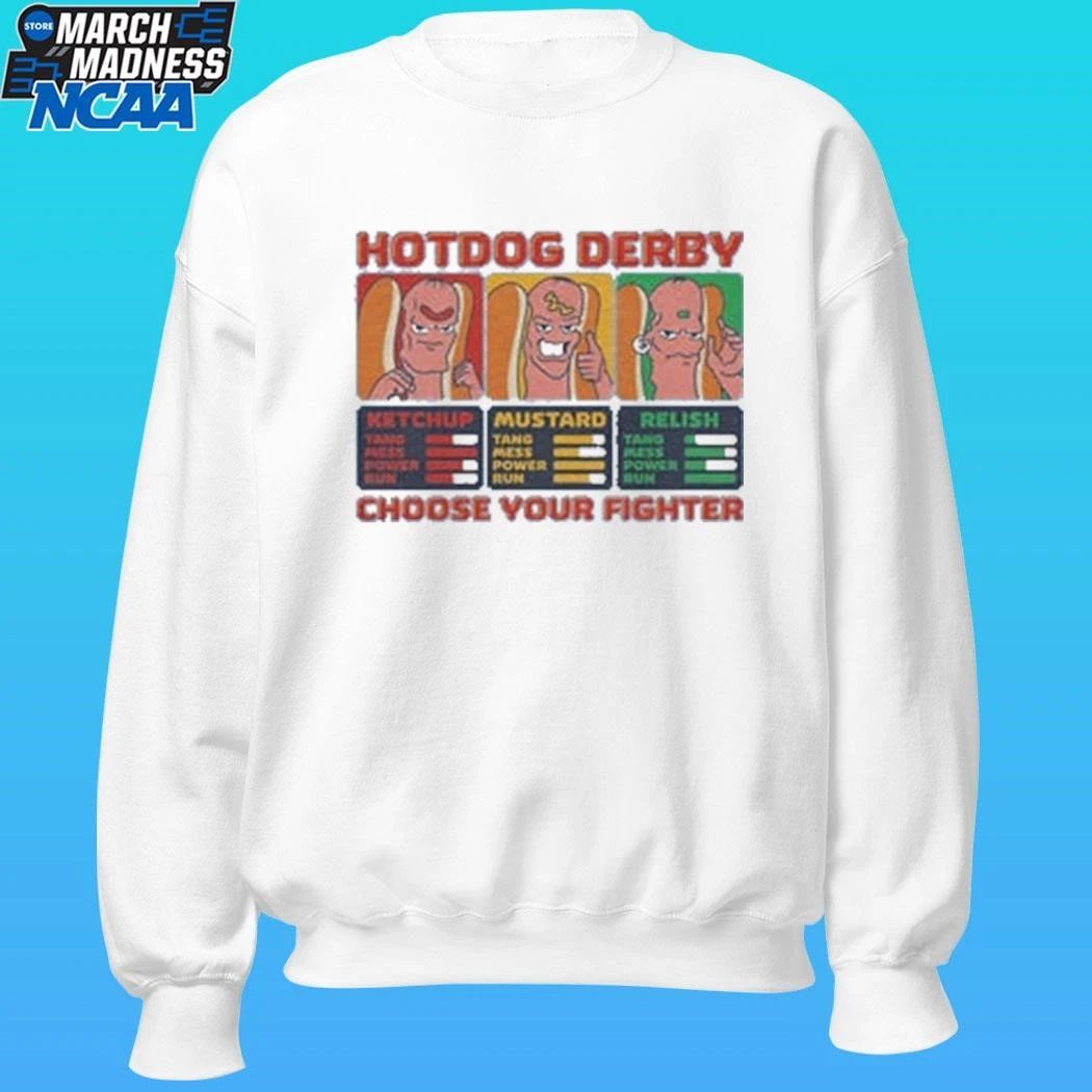 Kids Hot Dog Derby Choose Your Fighter Shirt