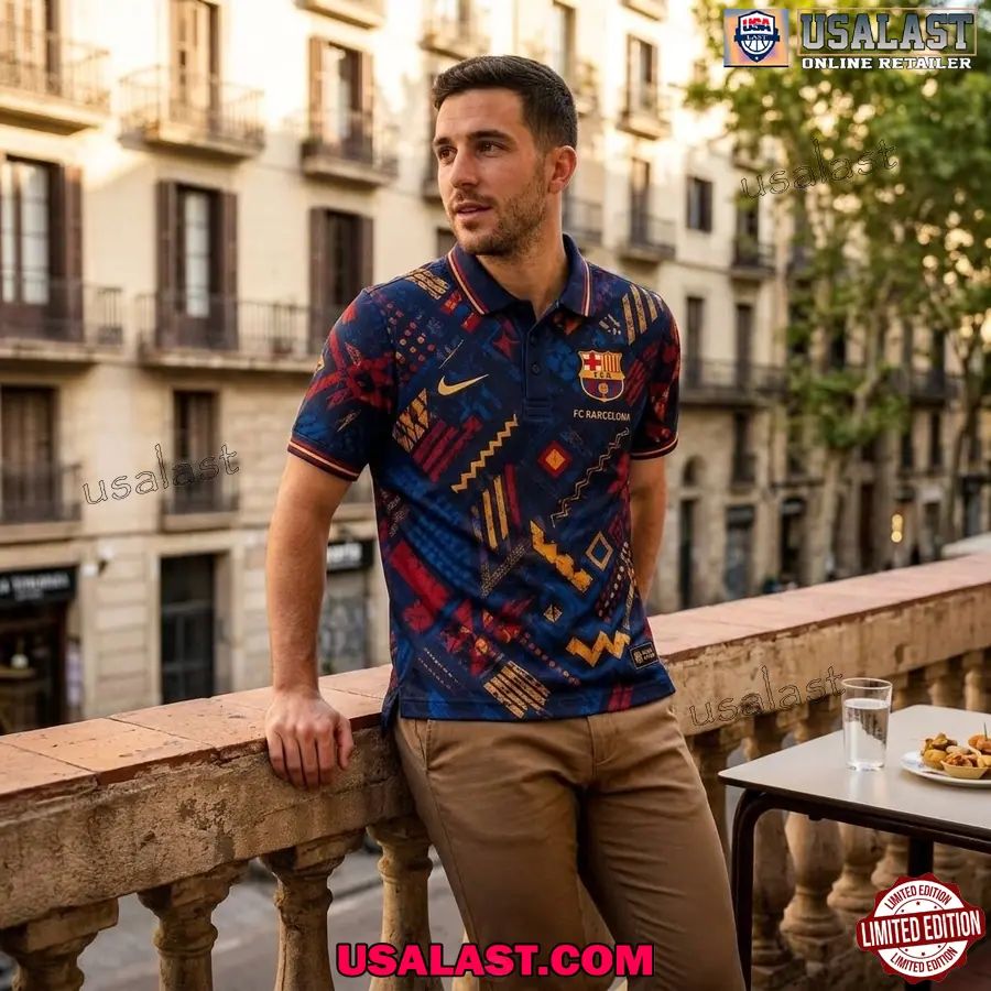 FC Barcelona 2026 Premium Polo Shirt