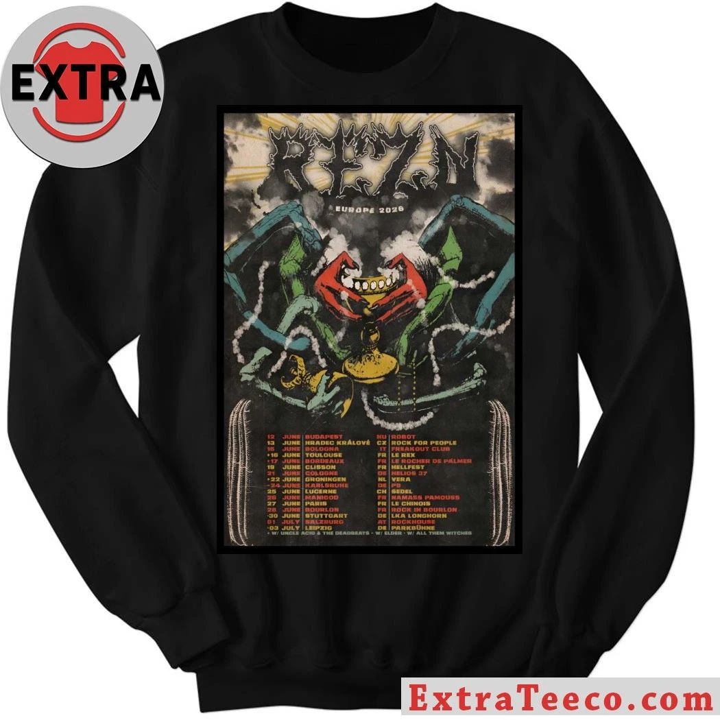 REZN Europe 2026 Tour Poster Shirt