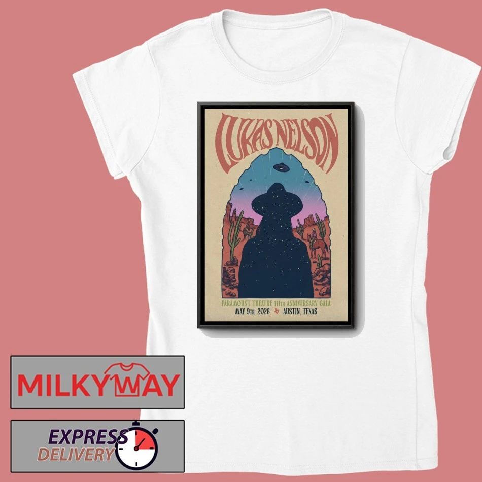 Lukas Nelson Austin TX 5 9 2026 Poster shirt