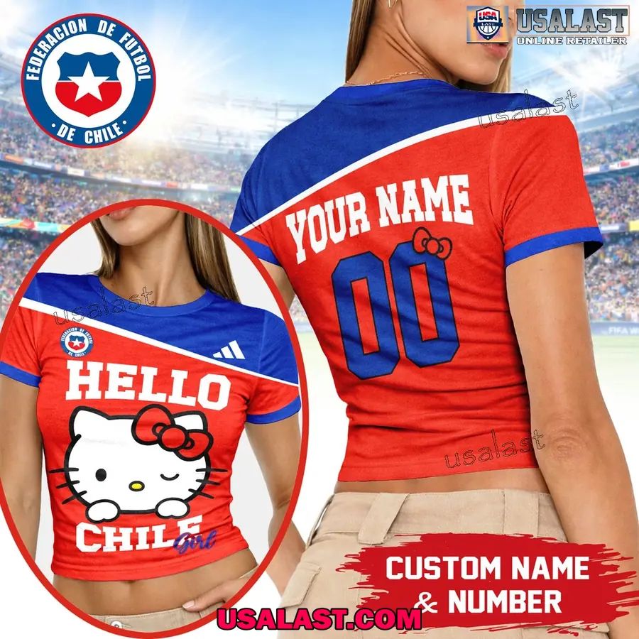 Personalized Chile World Cup 2026 Women Baby Tee