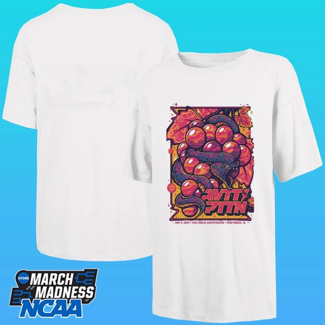 The Avett Brothers Paso Robles Ca 5 9 2026 Shirt