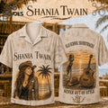 Shania Twain Old School Soundtracks Hawaiian Shirt