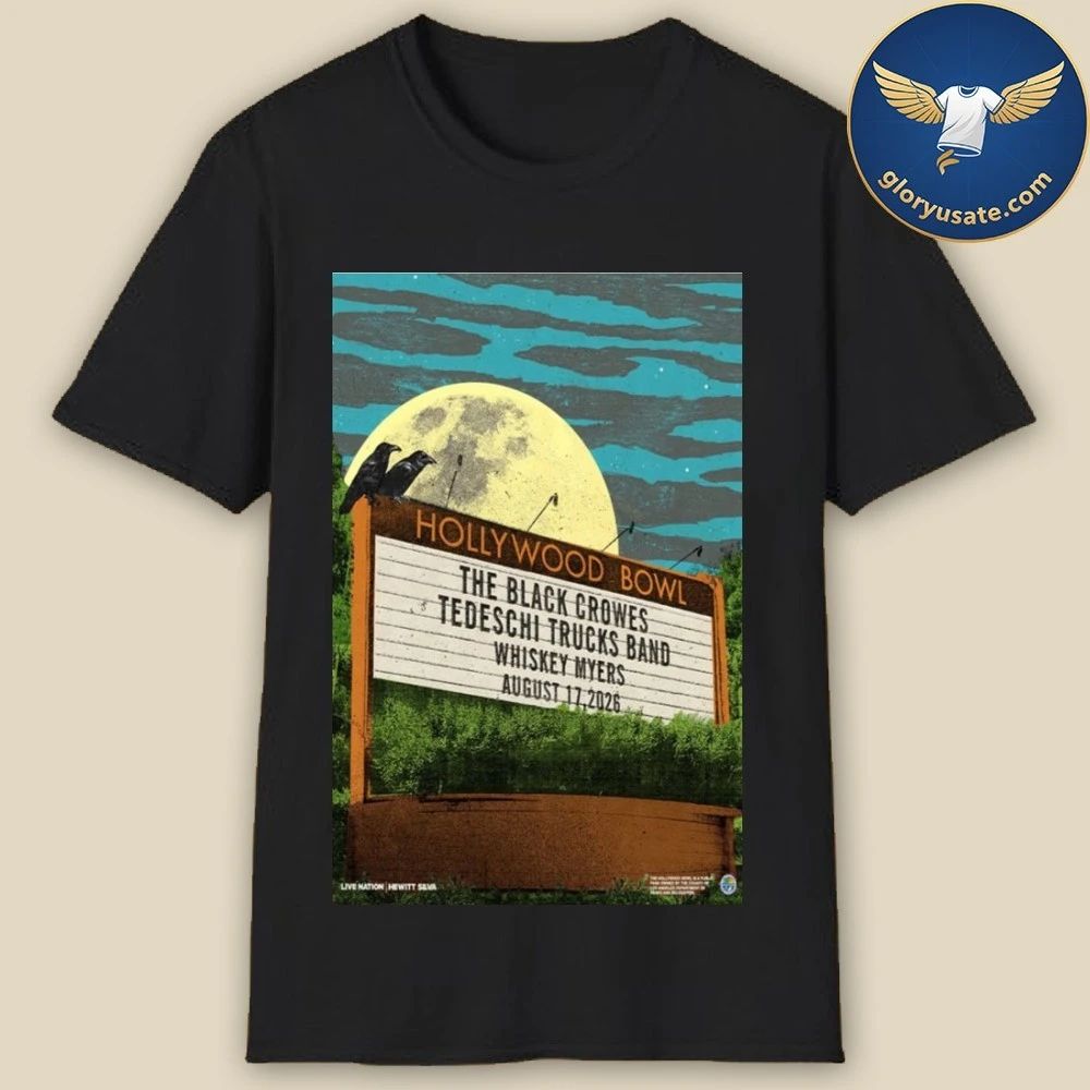 Tedeschi Trucks Band August 17 2026 Hollywood Bowl Los Angeles, CA Poster Shirt