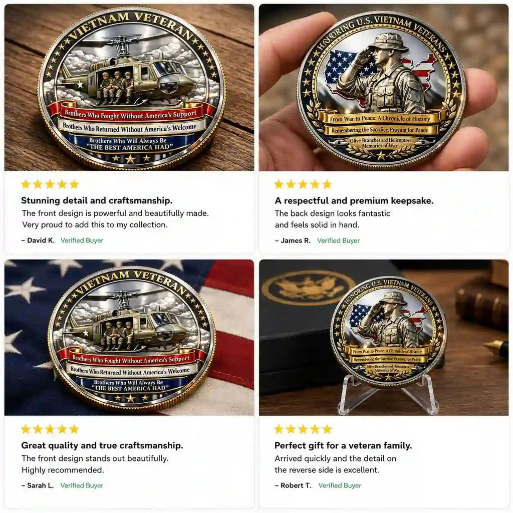 Honoring U.S. Vietnam Veterans Commemorative Coin