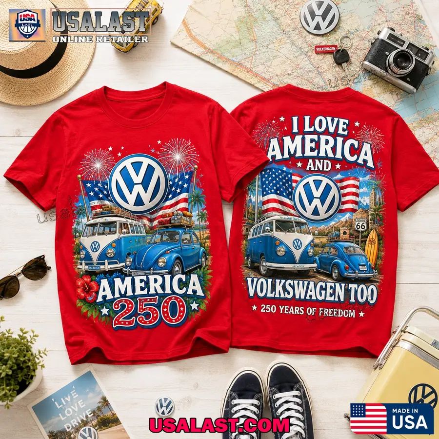 Volswagen America 250th Anniversary Casual T-Shirt