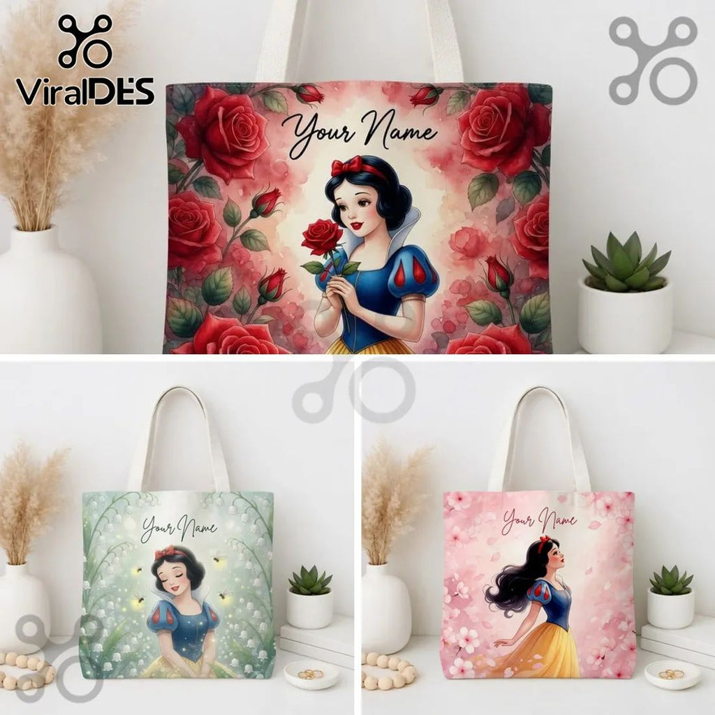 Snow White Personalized Tote Bag