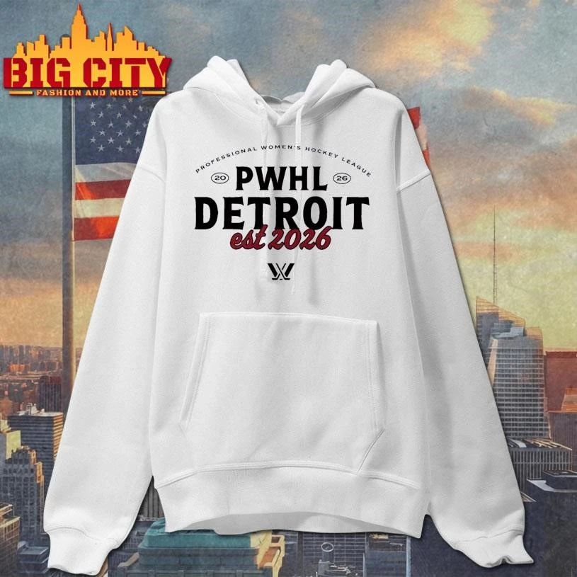 PWHL Detroit Stadium Essentials Uprise Shirt