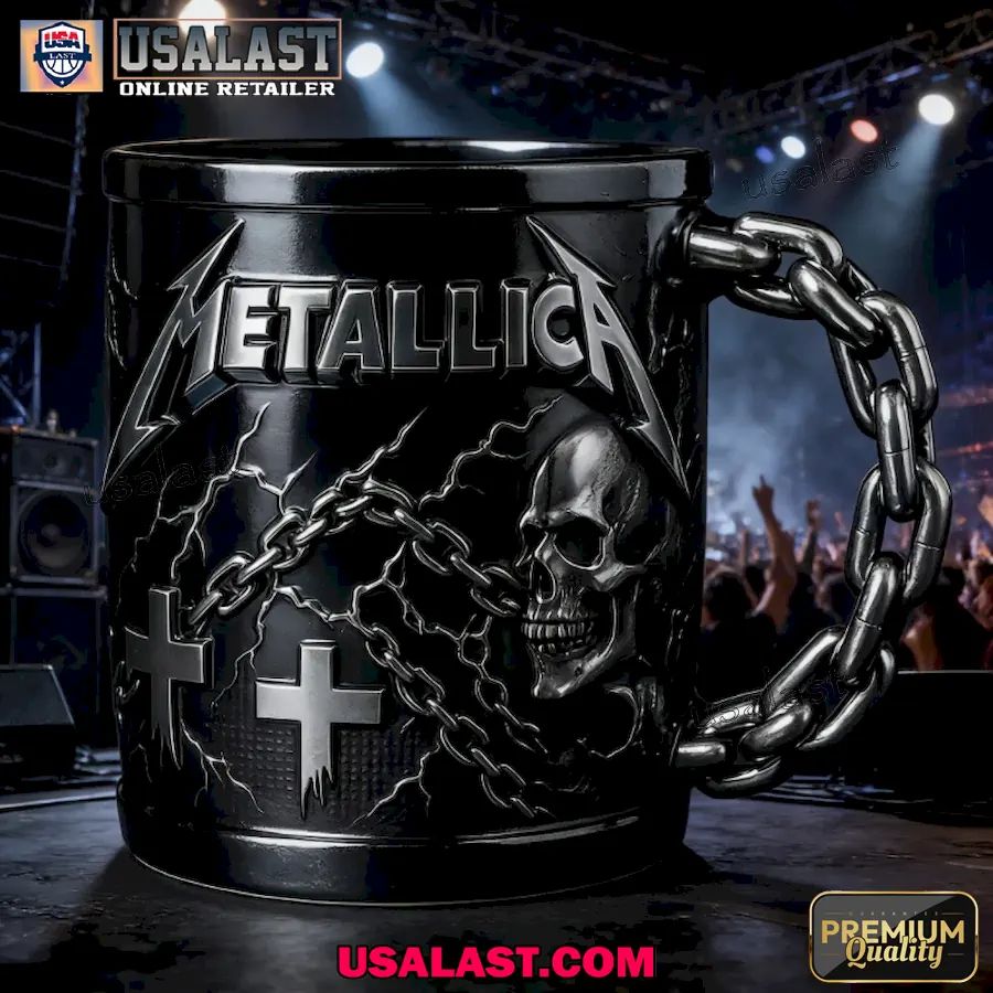 Metallica Rock Band Skull Coffee Mug