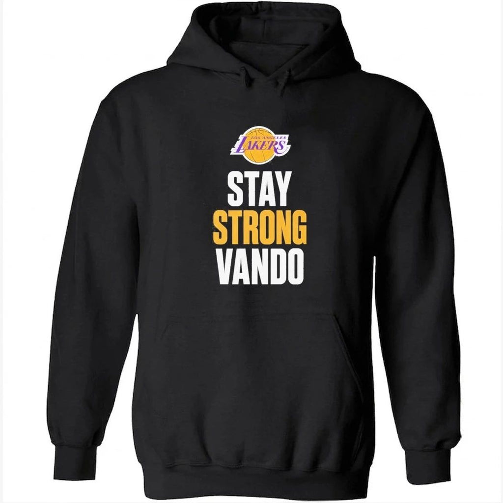 Stay Strong Vando Tee Jarred Vanderbilt Los Angeles Lakers Extreme Hand Injury In Game 1 NBA Playoffs Shirt