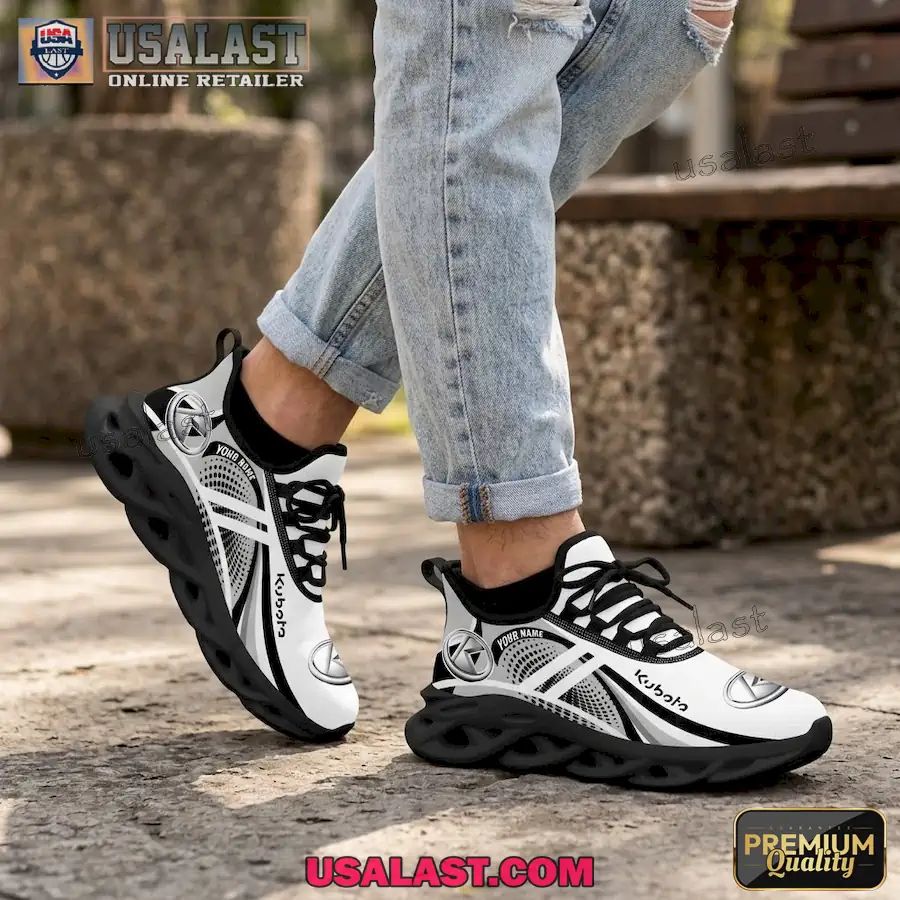 Kubota Tractor Personalized Max Soul Shoes
