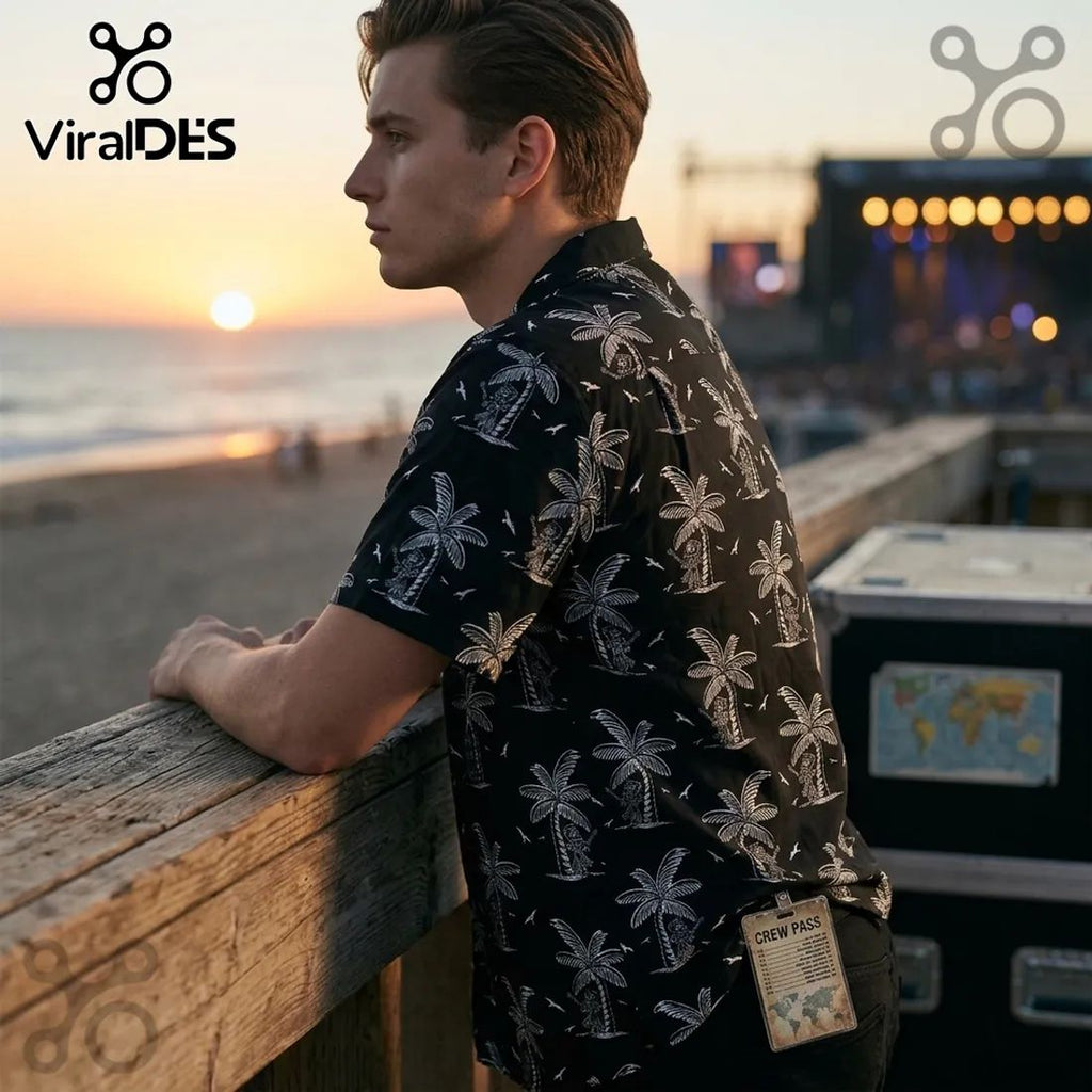 The Neighbourhood World Tour 2026 Aloha Hawaiian Shirt