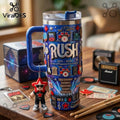 Rush Band 52 Years of Progressive Rock Collectible Stanley Tumbler