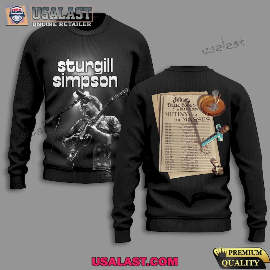 Sturgill Simpson Johnny Blue Skies Tour 2026 Apparel Shirt
