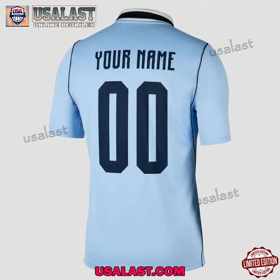 Personalized Uruguay Home Kit World Cup 2026 Jersey Shirt