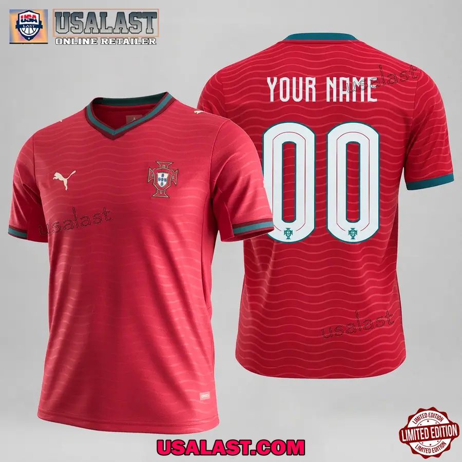 Personalized Portugal Home Kit World Cup 2026 Jersey Shirt