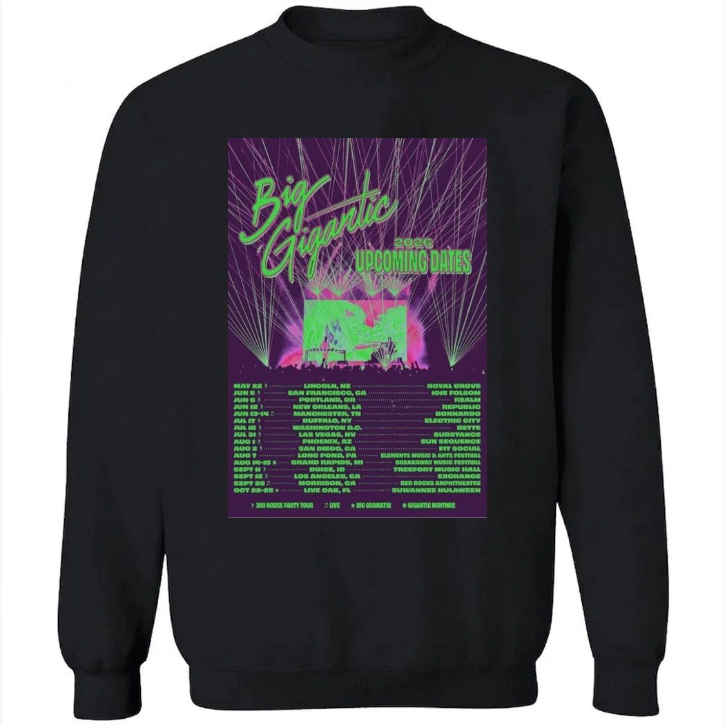 Big Gigantic Event 2026 Poster Shirt