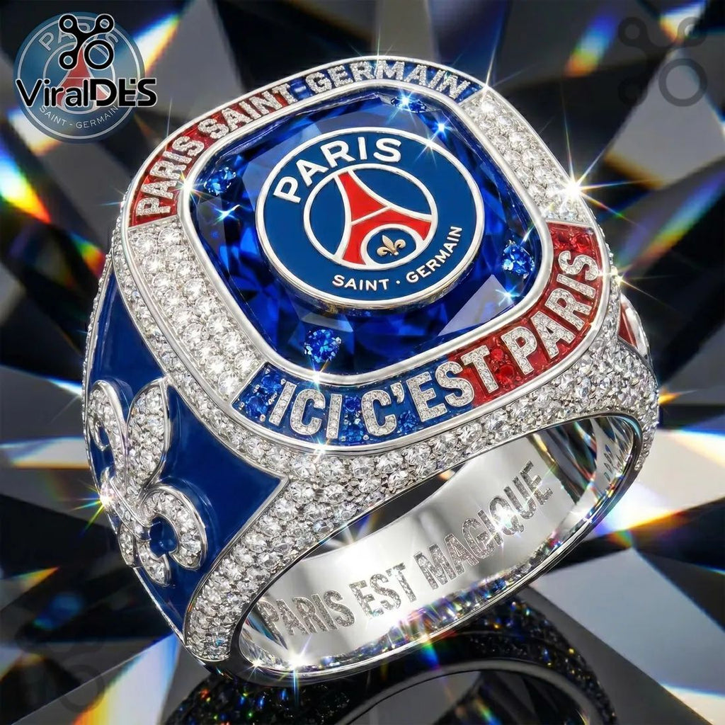 Paris Saint-Germain Ici C’est Paris Crystal Championship Ring