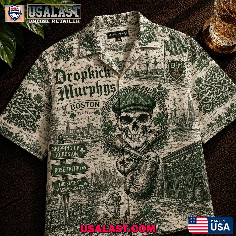 Dropkick Murphys Tropical Vibes Hawaiian Shirt