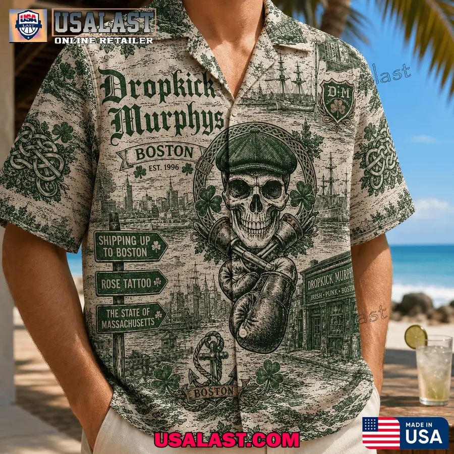 Dropkick Murphys Tropical Vibes Hawaiian Shirt