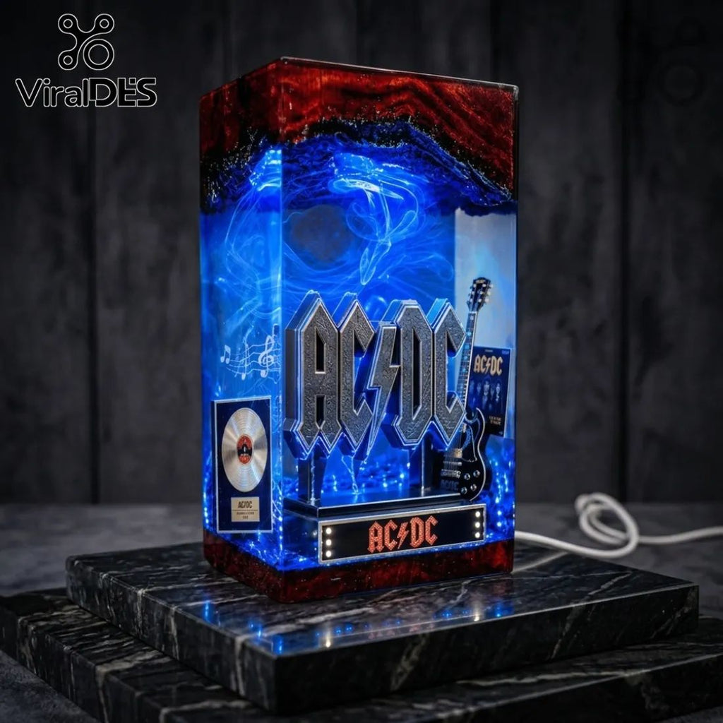 AC/DC LED Epoxy Resin Night Light