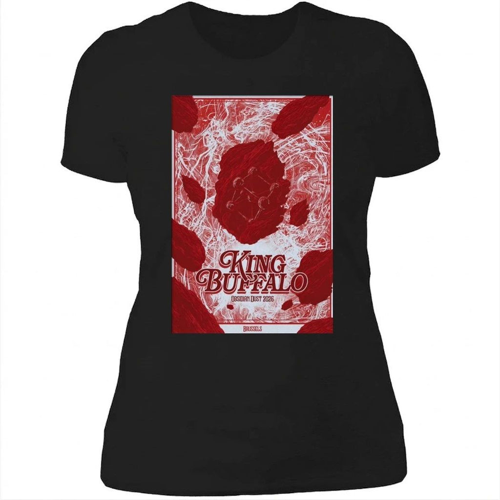 King Buffalo Obsidian Dust 2026 Brussels Belgium Poster Shirt