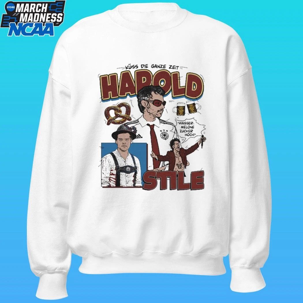 Harold Stile Kuss Die Ganze Zeit Wasser Melone Zucker Hoch Shirt