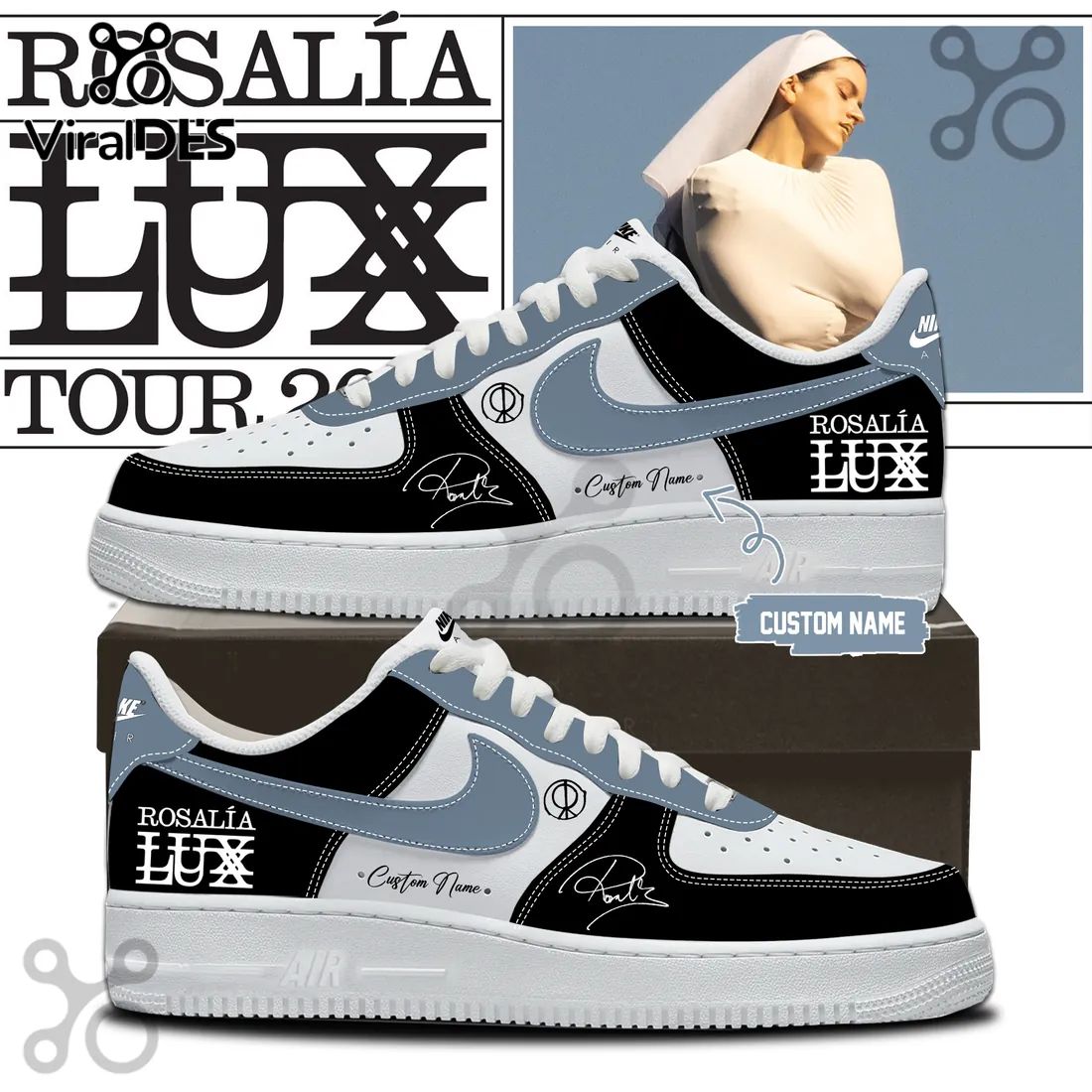 Rosalía LUX Tour 2026 Limited Edition Signature Air Force 1