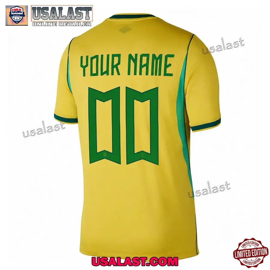 Personalized Brazil Home Kit World Cup 2026 Jersey Shirt