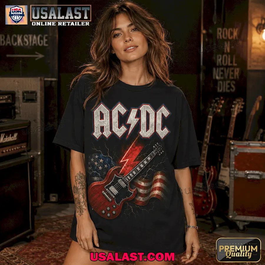 AC/DC 9/11 Memorial 25th Anniversary 3D Shirt