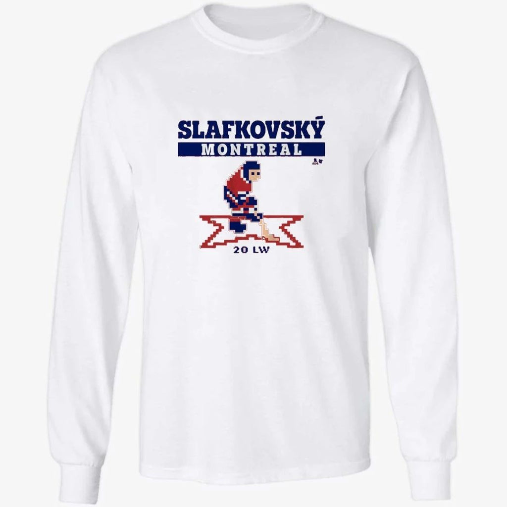 Juraj Slafkovsky Montreal Retro Hockey T-Shirt