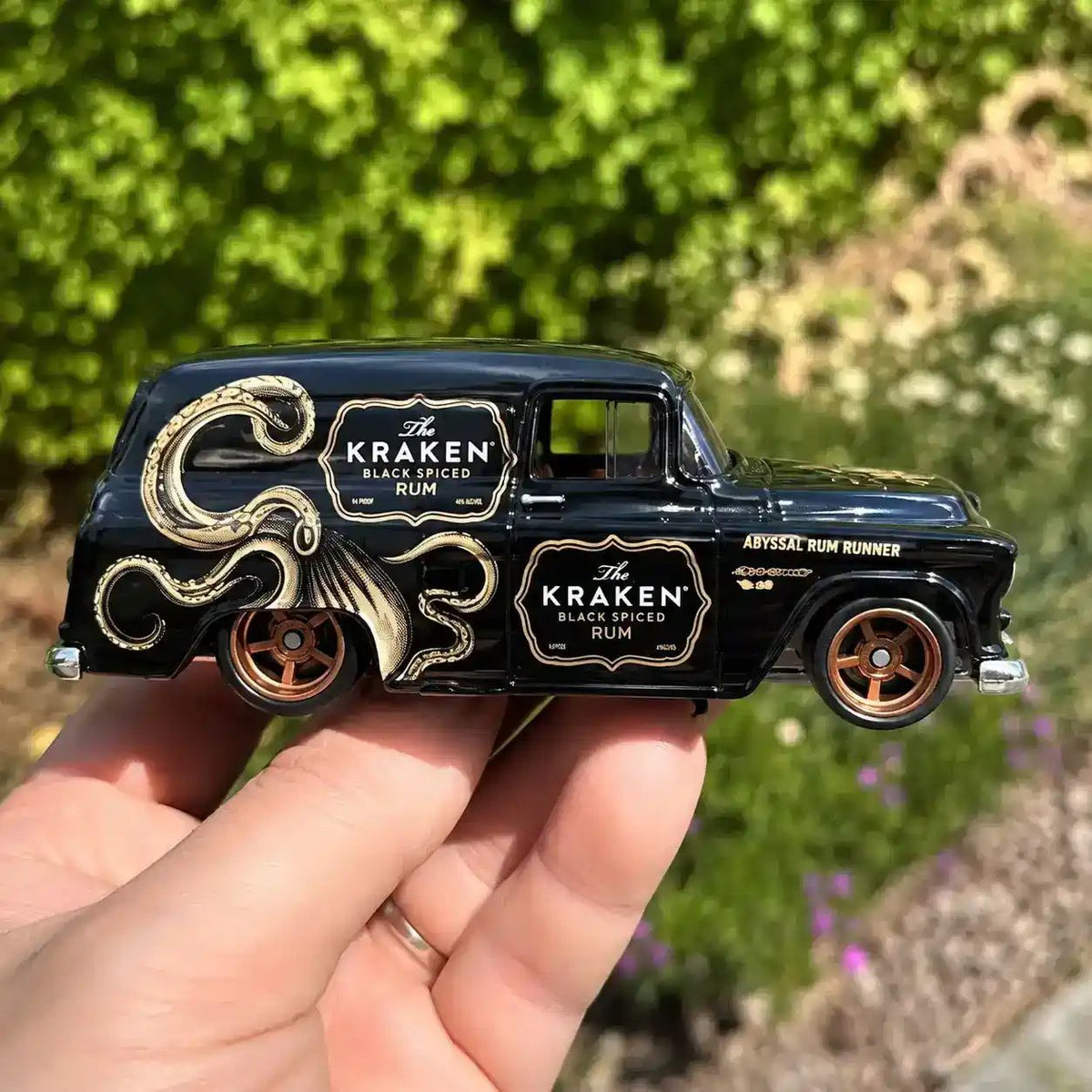 Wheels The Kraken 10th Anniversary Abyssal Rum Runner ’55 Chevy Panel
