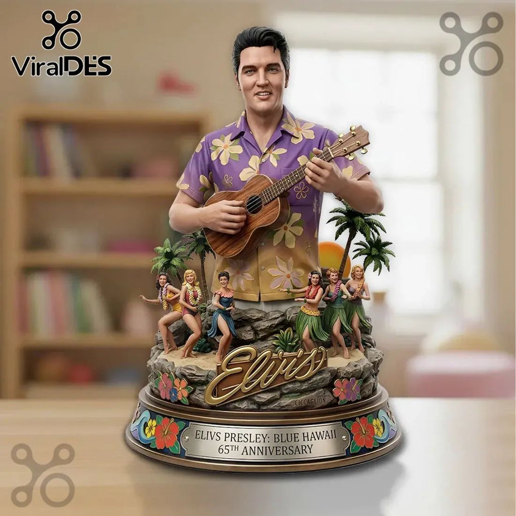 Elvis Presley Blue Hawaii 65th Anniversary Limited Edition Statue
