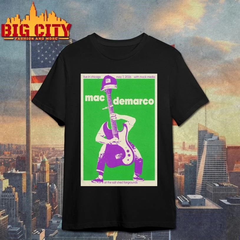 Mac Demarco Chicago IL 5-7-2026 Poster Shirt