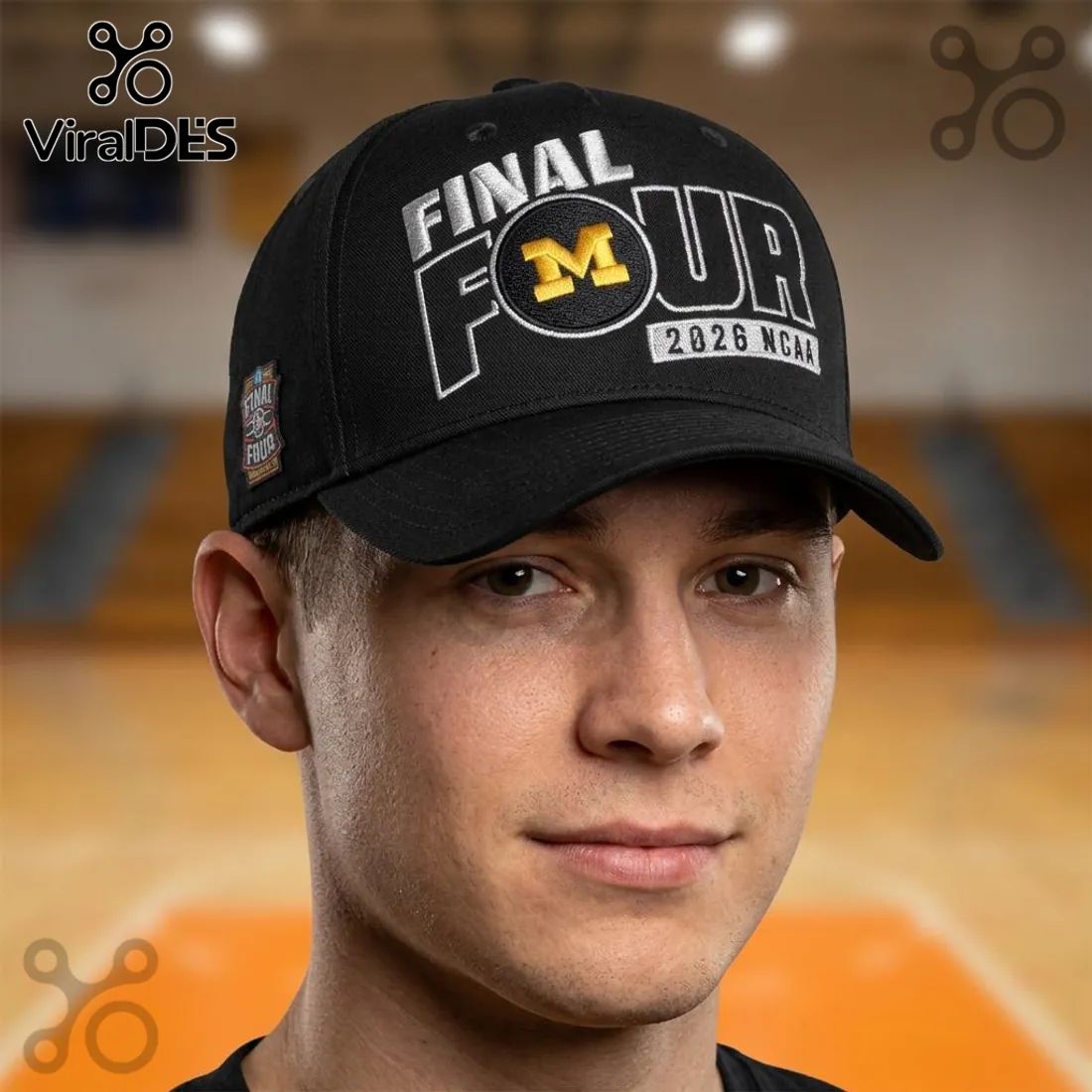Michigan Wolverines 2026 NCAA Final Four Indianapolis Baseball Cap
