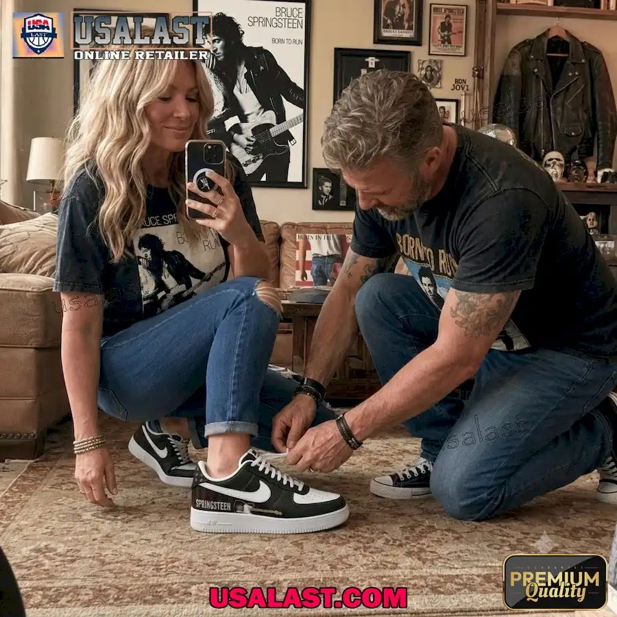Bruce Springsteen Born To Run Air Force 1 Shoes