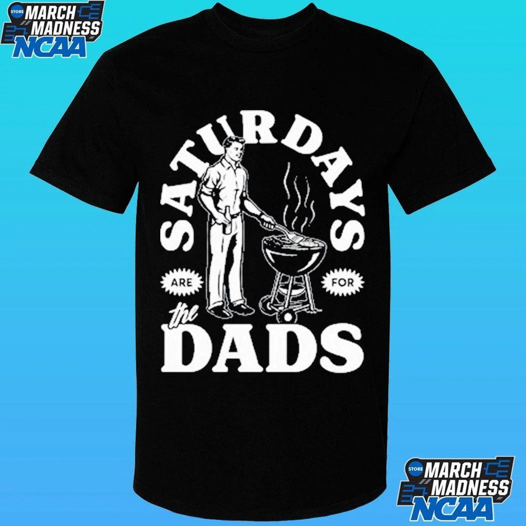 Saturdays Are For The Dads Grill Retro Pocket Shirt