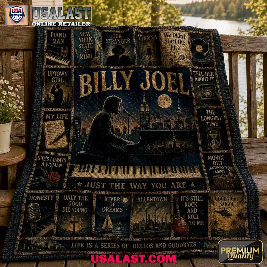 Billy Joel Just The Way You Are Quilt Blanket