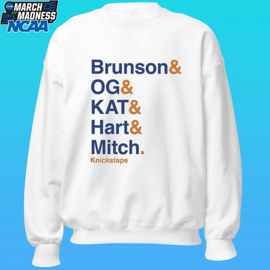 Brunson Og Kat Hart Mitch Knickstape Shirt