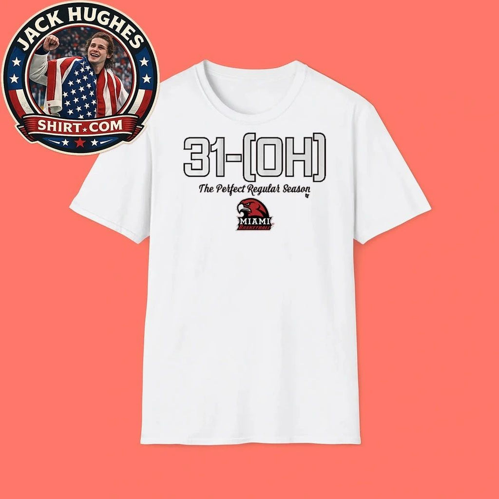 Miami 31 OH Basketball The Perfect Season Logo Shirt