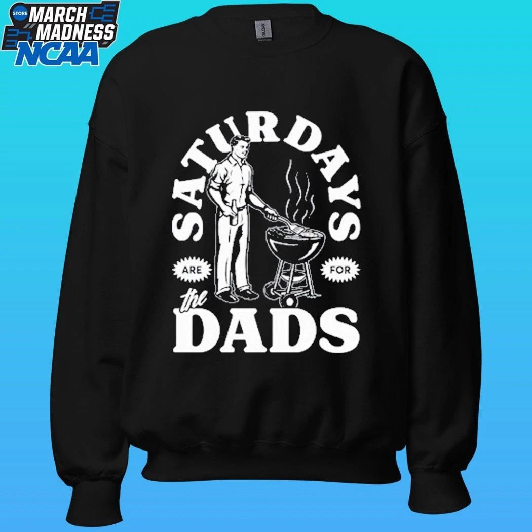 Saturdays Are For The Dads Grill Retro Pocket Shirt