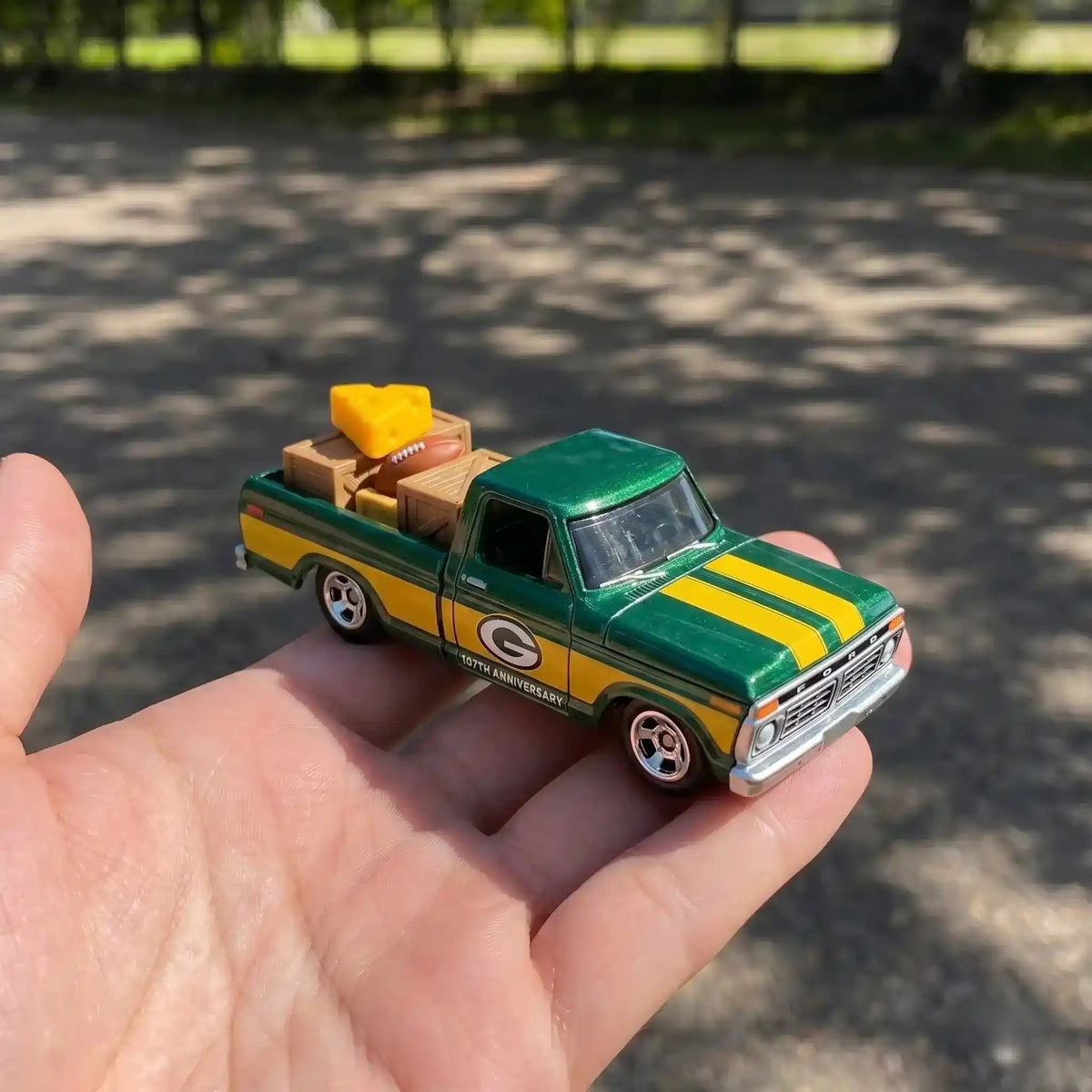 Wheels Green Bay Packers 107th Anniversary 1970s Ford F-250 Farm Truck