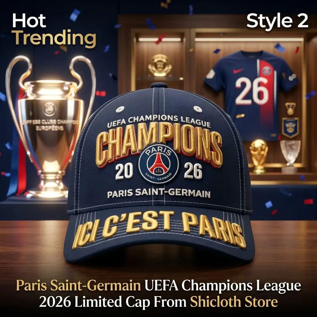 Paris Saint-Germain UEFA Champions League 2026 Limited Cap