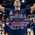 Arizona Wildcats 2026 West Regional Champions Roster T-Shirt