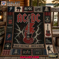AC/DC High Voltage Rock N Roll Quilt Blanket