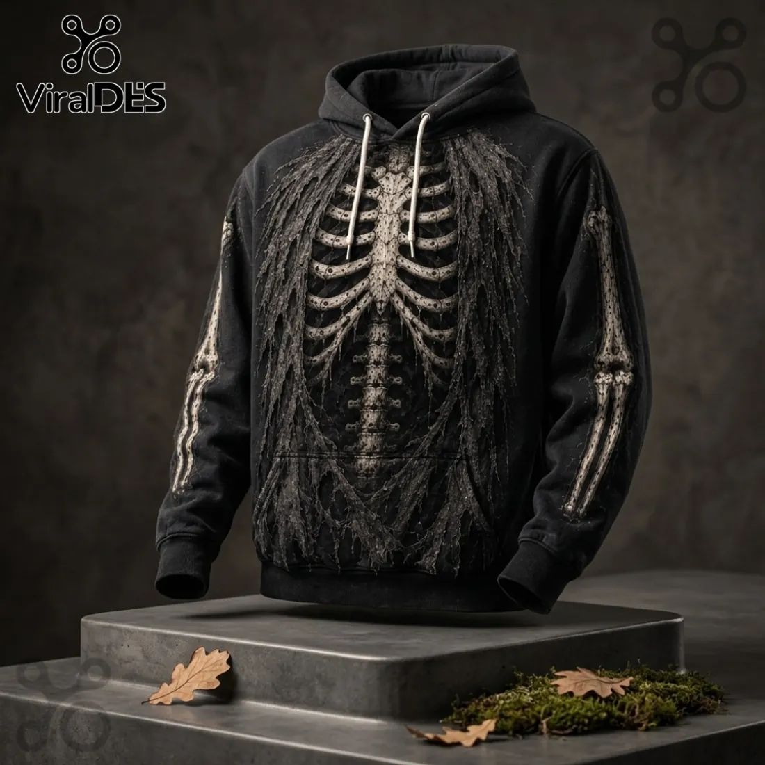 Ghostface Skeleton Halloween Pullover Hoodie 2026