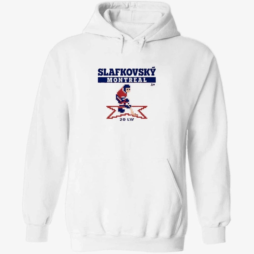 Juraj Slafkovsky Montreal Retro Hockey T-Shirt