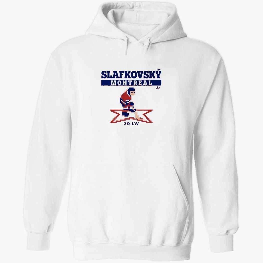 Juraj Slafkovsky Montreal Retro Hockey T-Shirt